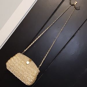 Wicker dress up purse/clutch